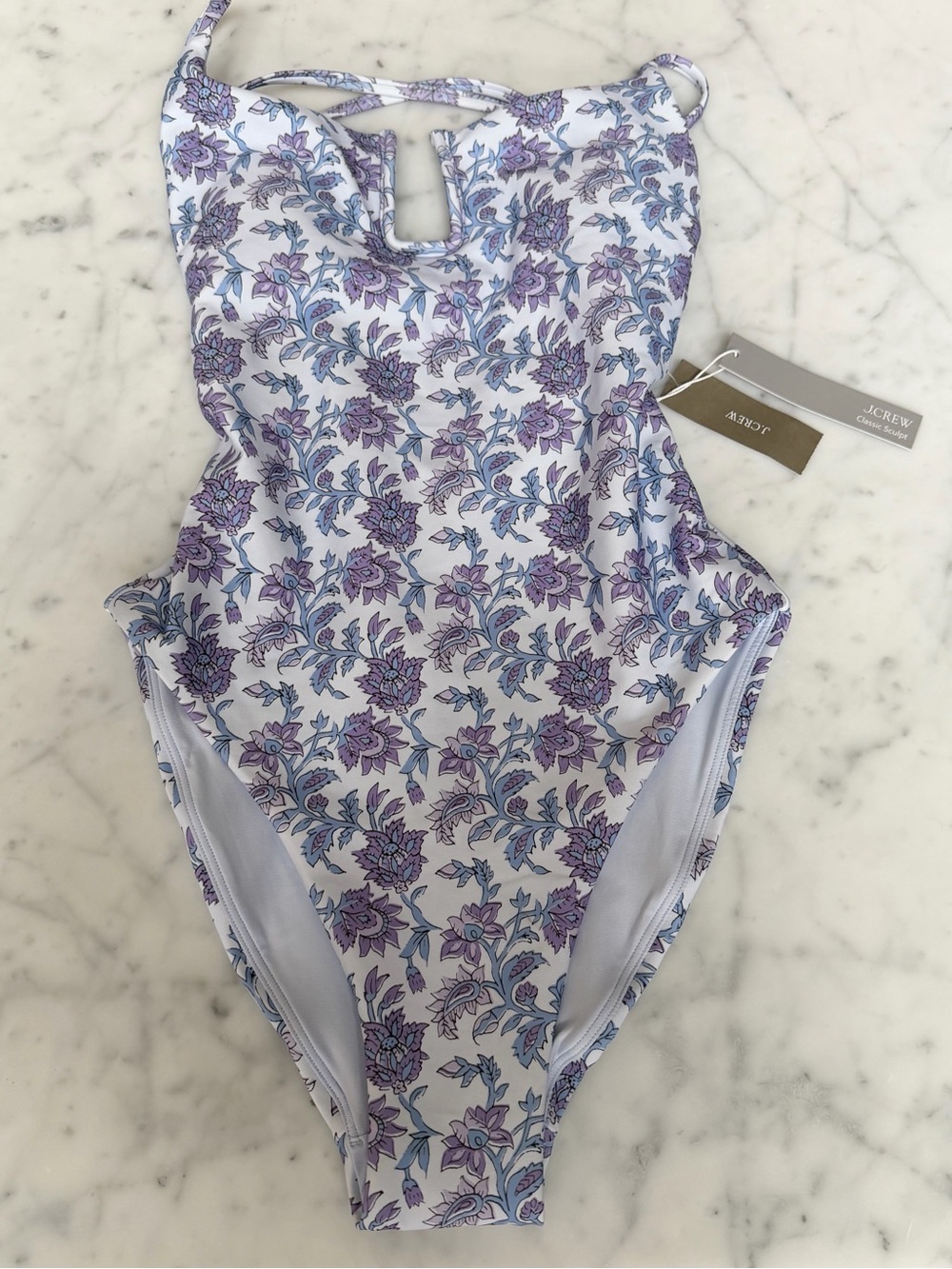 J.Crew Mira One-Piece Swimsuit in Classic Sculpt - NWT - Picture 3 of 8